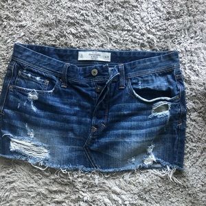 Abercrombie Denim Mini-Skirt